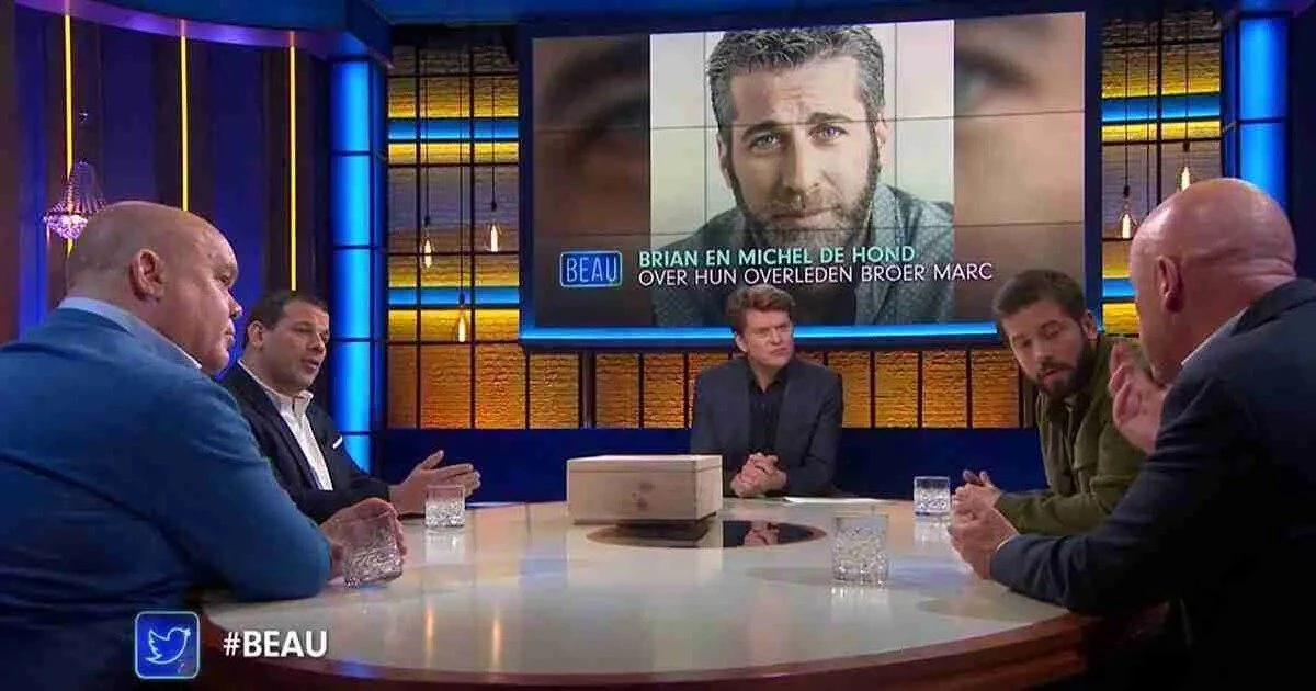 Stichting Komma op tv bij Beau: Brian en Michel de Hond vertellen over hun overleden broer Marc en de Komma-kist